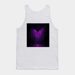 Purple Rain, Echoes of Passion in a Melodic Storm Tank Top